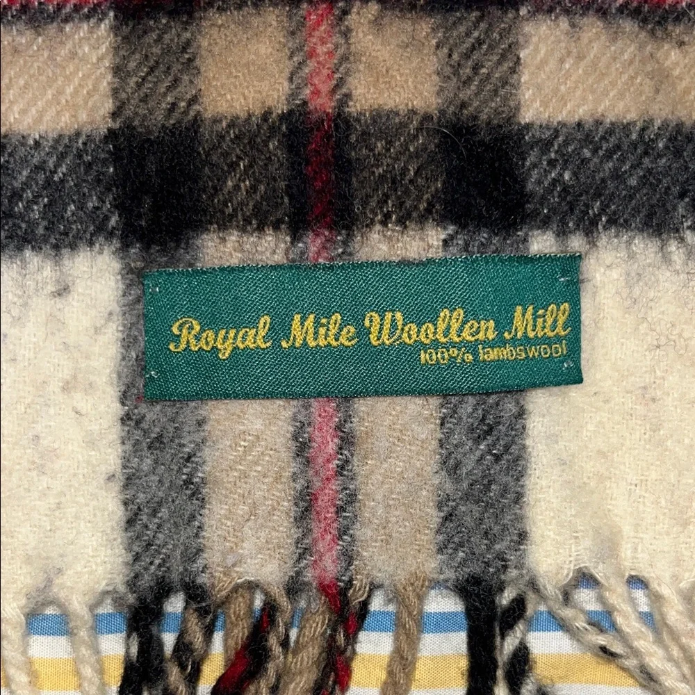 Royal Mile Woolen Mill stylish plaid